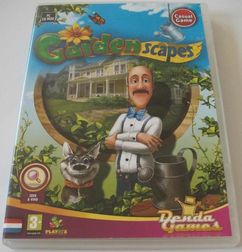 PC Game *** GARDENSCAPES *** De Perfecte Tuin!, Spelcomputers en Games, Games | Pc, Puzzel en Educatief, 1 speler, Ophalen of Verzenden