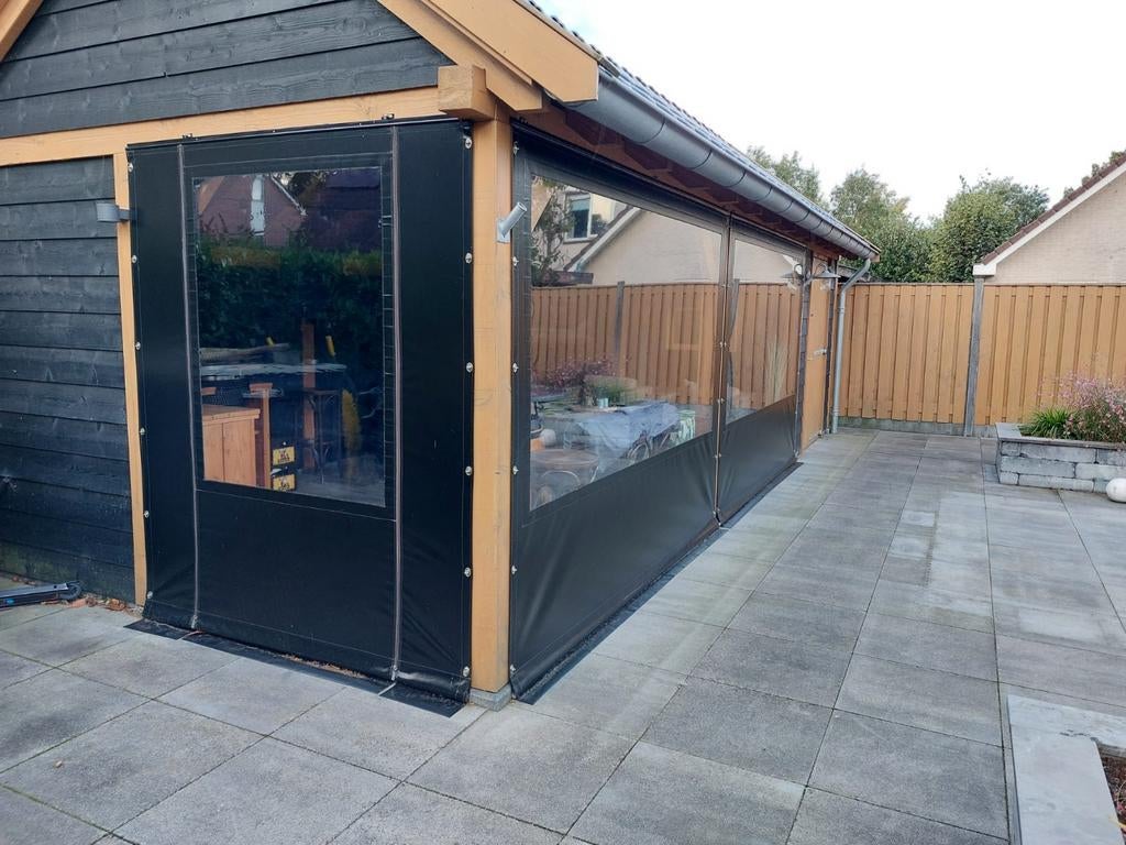 Verandazeilen verandazeil raamzeil serrezeil zeil, Tuin en Terras, Ophalen