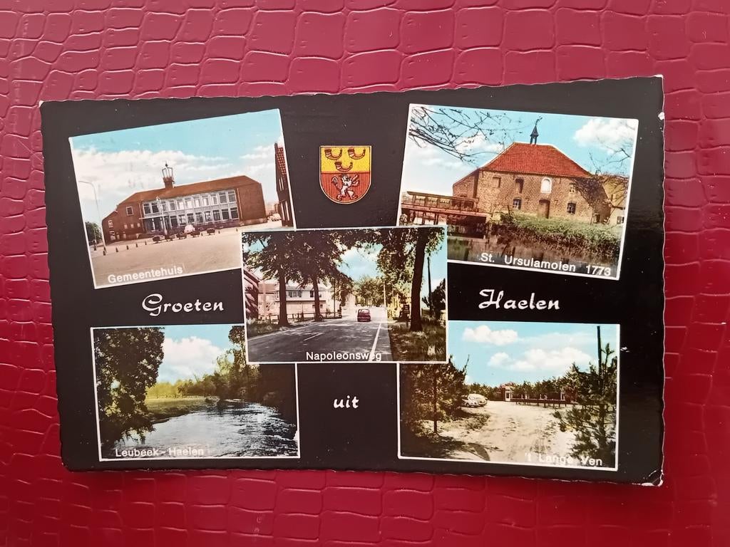 Ansichtkaart Haelen, Verzamelen, Ophalen of Verzenden