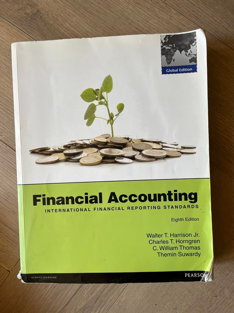Financial Accounting IFRS - Eighth Edition, Ophalen of Verzenden, Gamma, Gelezen, HBO