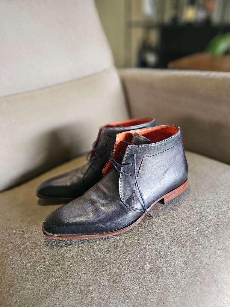 Melik herenschoenen maat 40, Kleding | Heren, Schoenen, Zwart, Ophalen of Verzenden, Melik, Gedragen