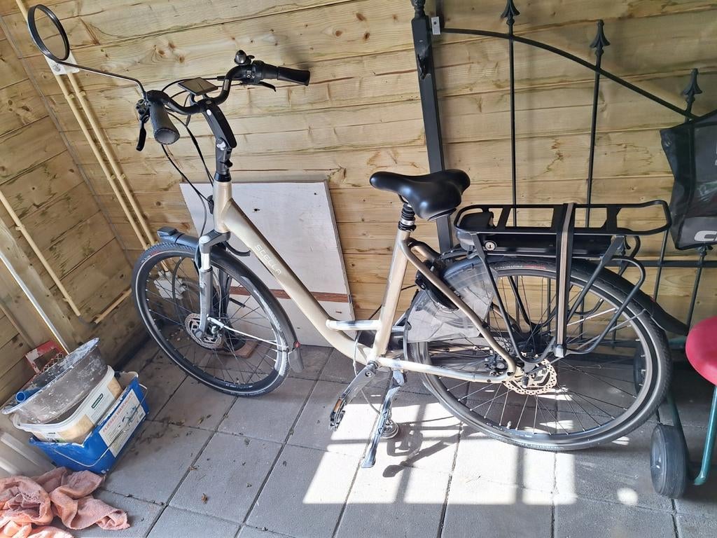Stella fiets, Gebruikt, 59 cm of meer, 50 km per accu of meer, Ophalen