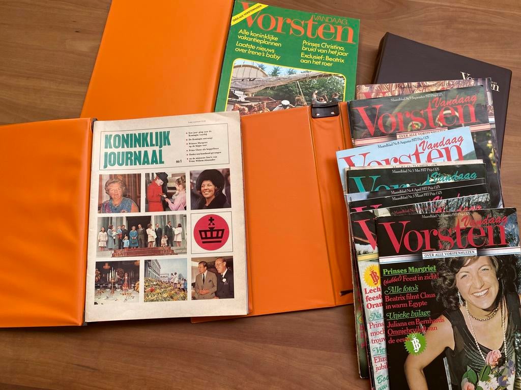 Vorsten jaargangen 1 t/m 5 (1973 t/m 1977), Ophalen of Verzenden, Zo goed als nieuw