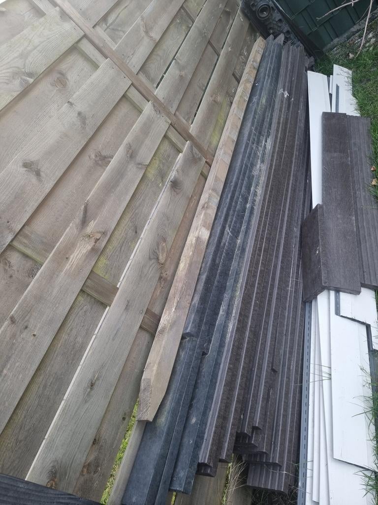 Composiet vlonders planken, Tuin en Terras, Ophalen, 250 cm of meer, Planken