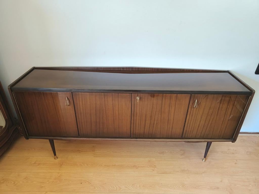 Prachtig vintage dressoir voor Hilde, Ophalen, Eikenhout, 150 tot 200 cm, Vintage
