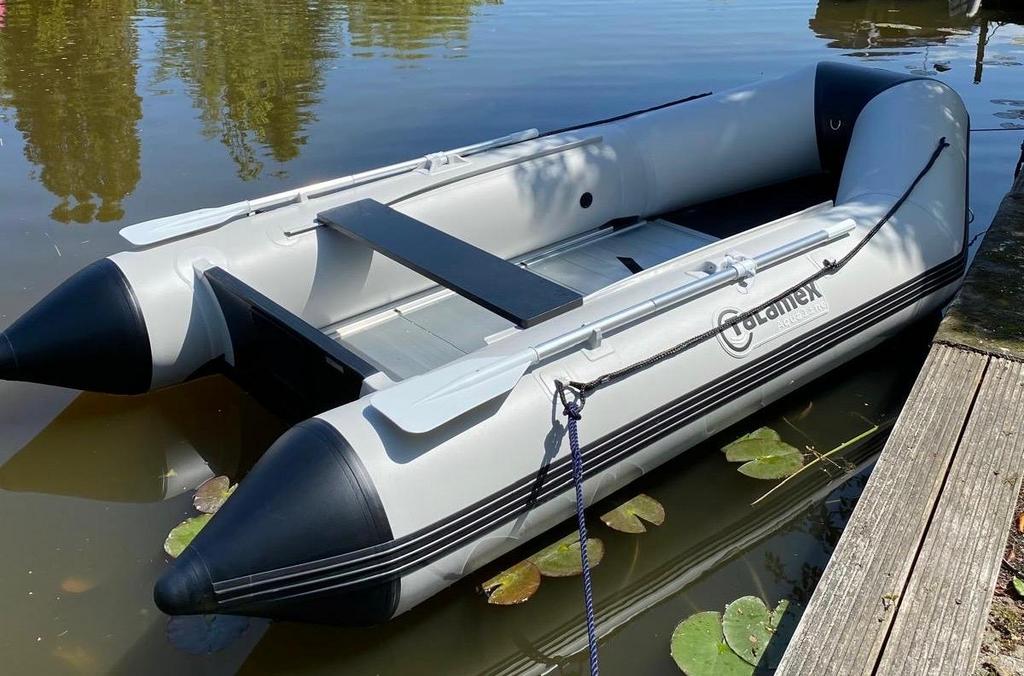 Talamex rubberboot 3.50m + bbm - compleet vaarklaar, Aluminium, Zo goed als nieuw, Benzine, Minder dan 70 pk