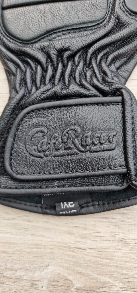 Caferacer leren zomer handschoenen 3xl Café racer, Motoren, Kleding | Motorkleding, Ophalen of Verzenden, Tweedehands, Handschoenen