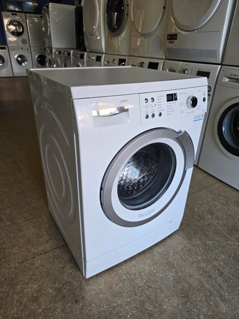 Bosch Logixx Varioperfect wasmachine | 8 kilo | Garantie ✅️, Jirnsum, 1200 tot 1600 toeren, 8 tot 10 kg, Zo goed als nieuw
