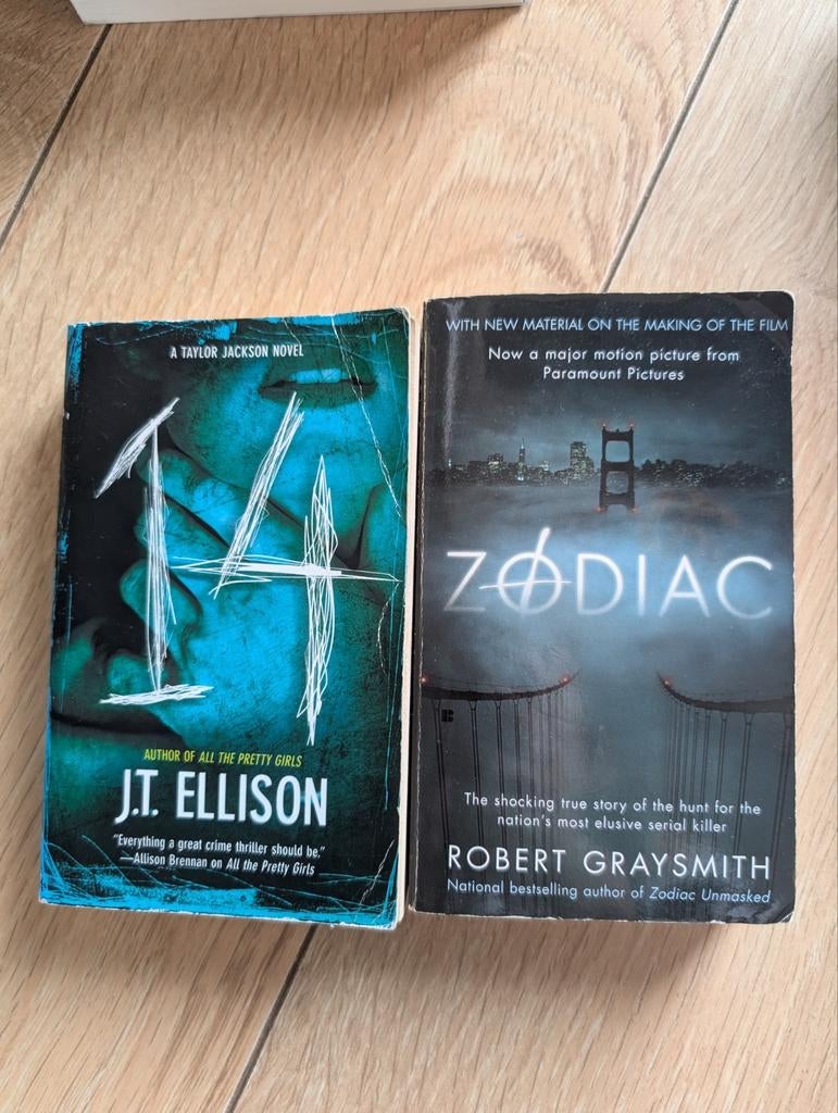 Twee thrillers: 14 en Zodiac, Boeken, Ophalen of Verzenden
