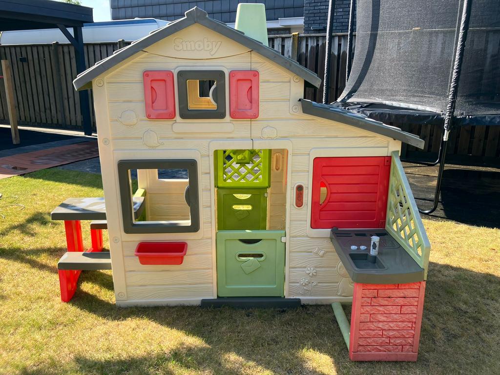 Smoby speelhuisje, Ophalen, Gebruikt, Kunststof