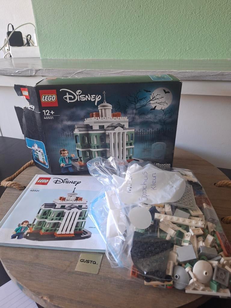 Lego - Disney - Haunted Mansion - Nr 40521, Ophalen, Gebruikt, Lego, Compleet