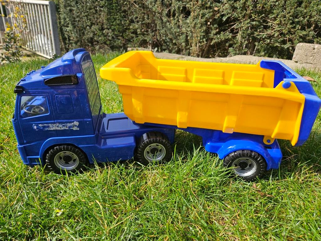 Kunststof kiepwagen / zandwagen 60cm, Ophalen of Verzenden, Gebruikt