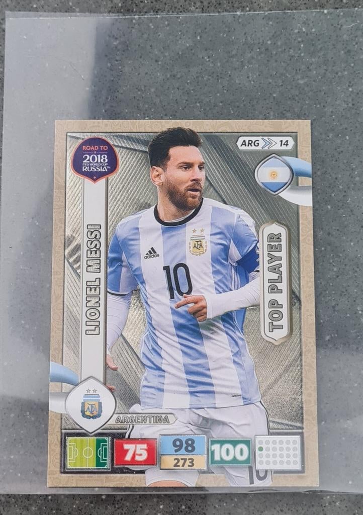 Messi Top Player kaart, Ophalen of Verzenden, Nieuw, Plaatje