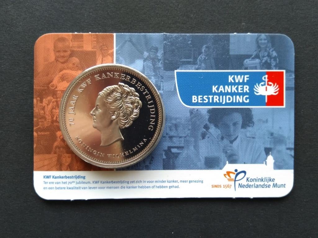 coincard  Kankerbestrijding, Ophalen of Verzenden, Overige landen, Overige waardes
