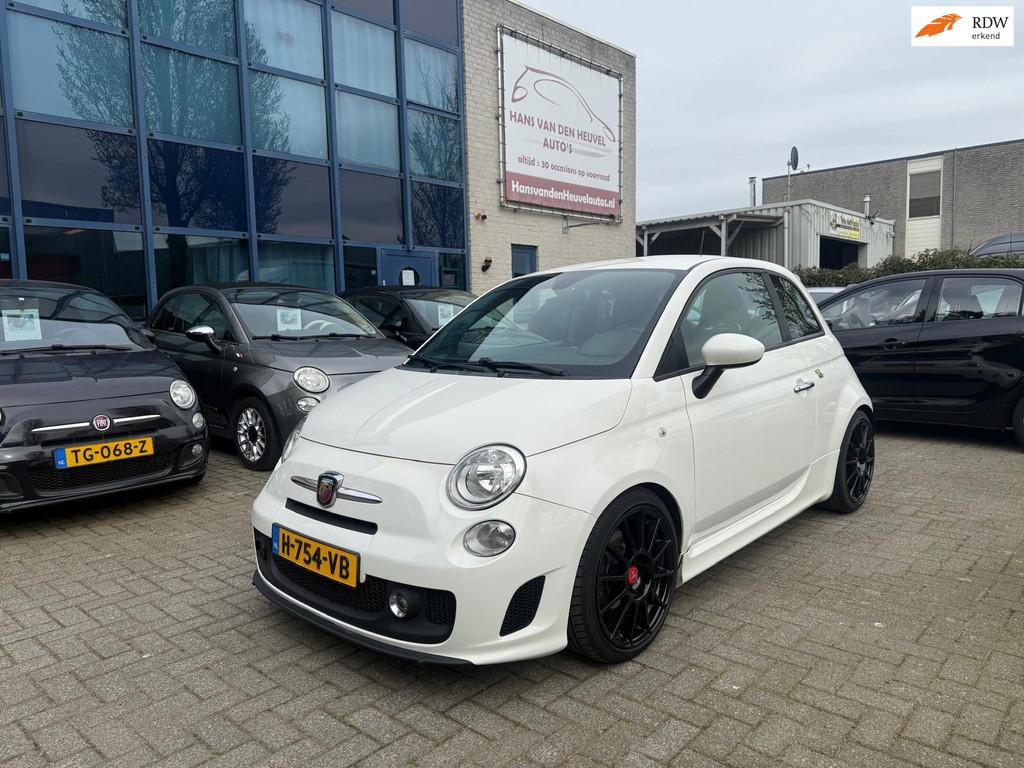 Fiat 500 1.4-16V Abarth, Airco, APK 03/27, Voorwielaandrijving, Euro 5, 4 cilinders, Wit