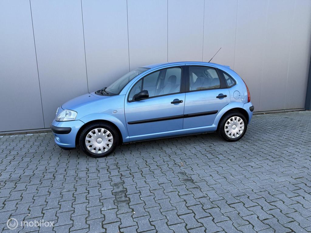 Citroen C3 1.6i-16V Ligne Ambiance, Voorwielaandrijving, 15 km/l, 4 cilinders, Blauw