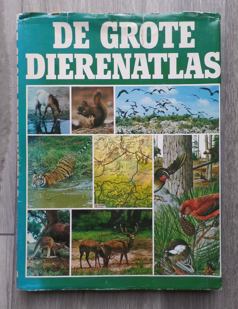 De grote dierenatlas, Ophalen of Verzenden, Zo goed als nieuw, Natuur algemeen