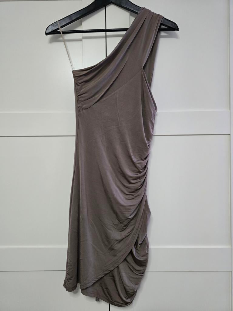 ASOS jurk, Ophalen of Verzenden, Zo goed als nieuw, Grijs, Asos