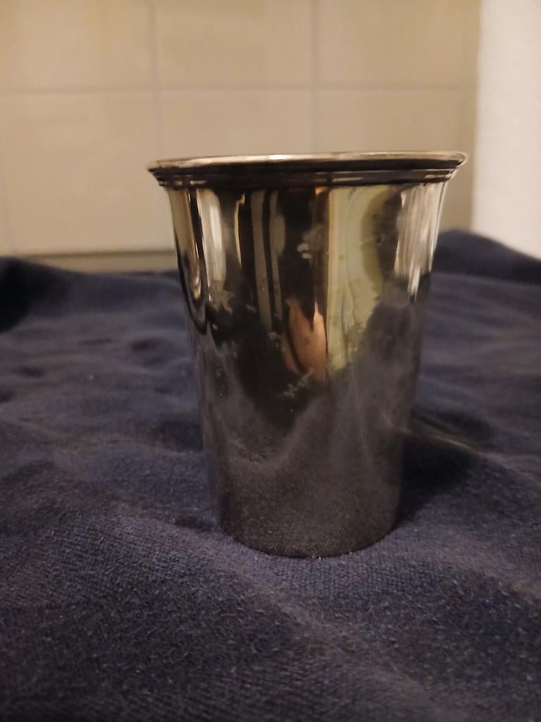 Zilveren kinderbeker, Ophalen of Verzenden