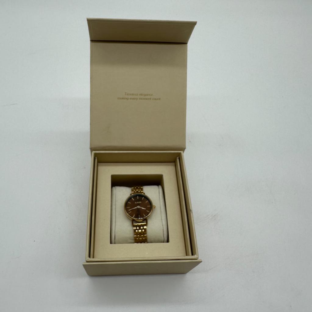 BURKER Ruby Horloge NIEUW IN DOOS Goud Bruin Schakelband38mm, Flex Ltd., Nieuw, https://flex.com/contact-us, Nobelstraat 10, 5807 GA Oostrum