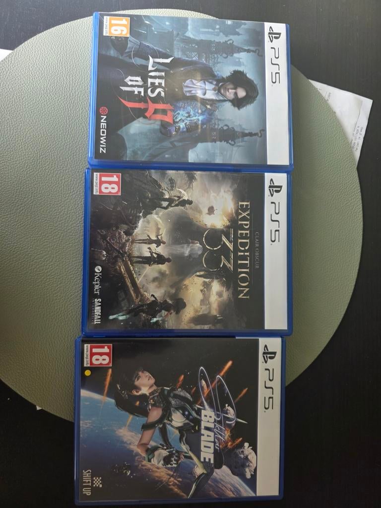 PS5 games z.g.a.n. Stellar Blade / Expedition 33 / Lies of P, Ophalen of Verzenden, Zo goed als nieuw