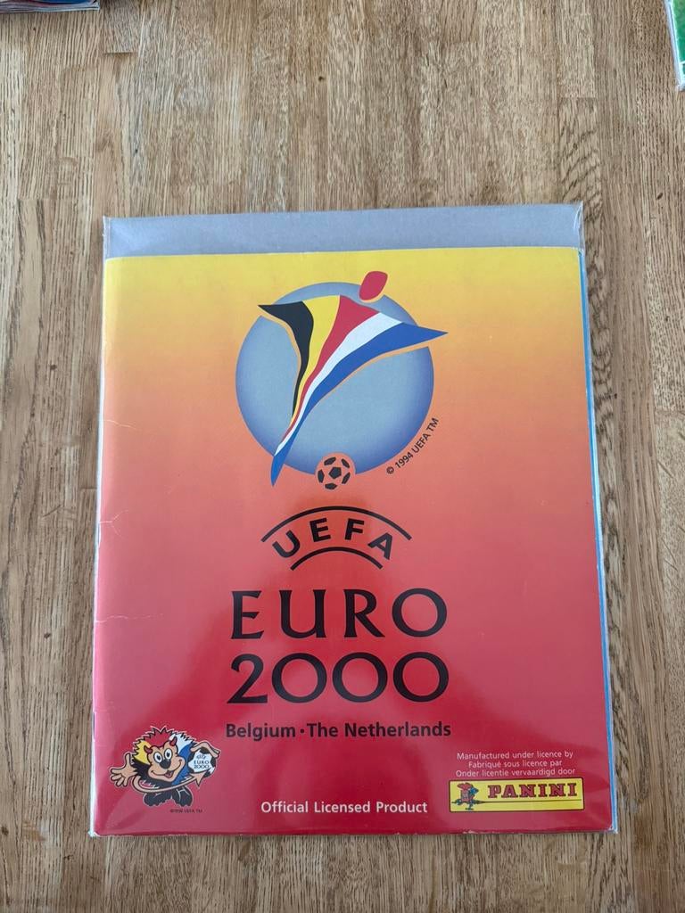 Panini Euro 2000 album 100% compleet, Ophalen of Verzenden, Zo goed als nieuw, Buitenlandse clubs, Poster, Plaatje of Sticker