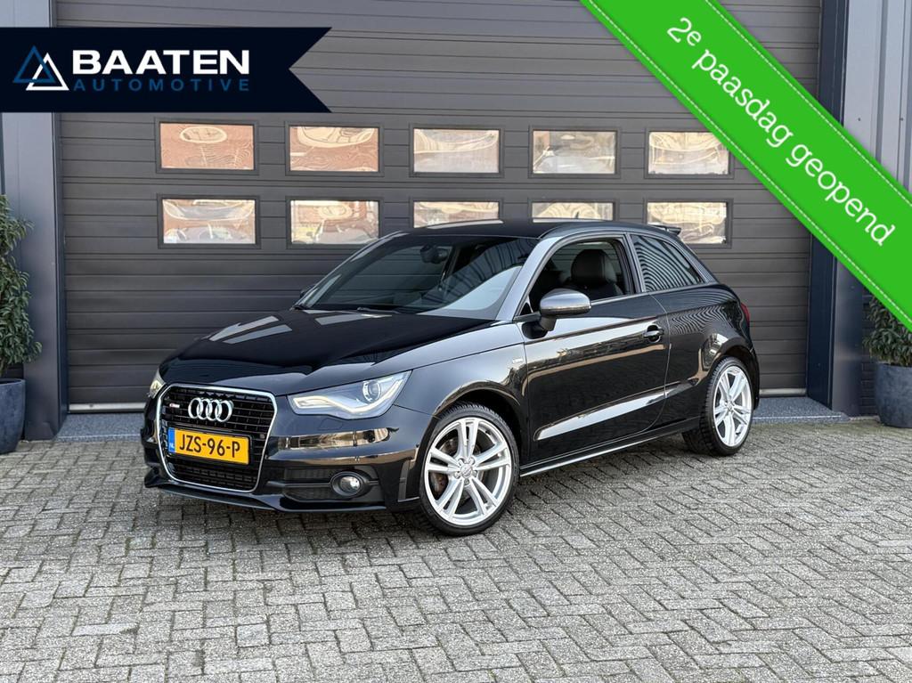 Audi A1 1.4 TFSI 185 PK|S-line|S-tronic|Bose|Navi|BT, A1, Zwart, 4 cilinders, 4 stoelen