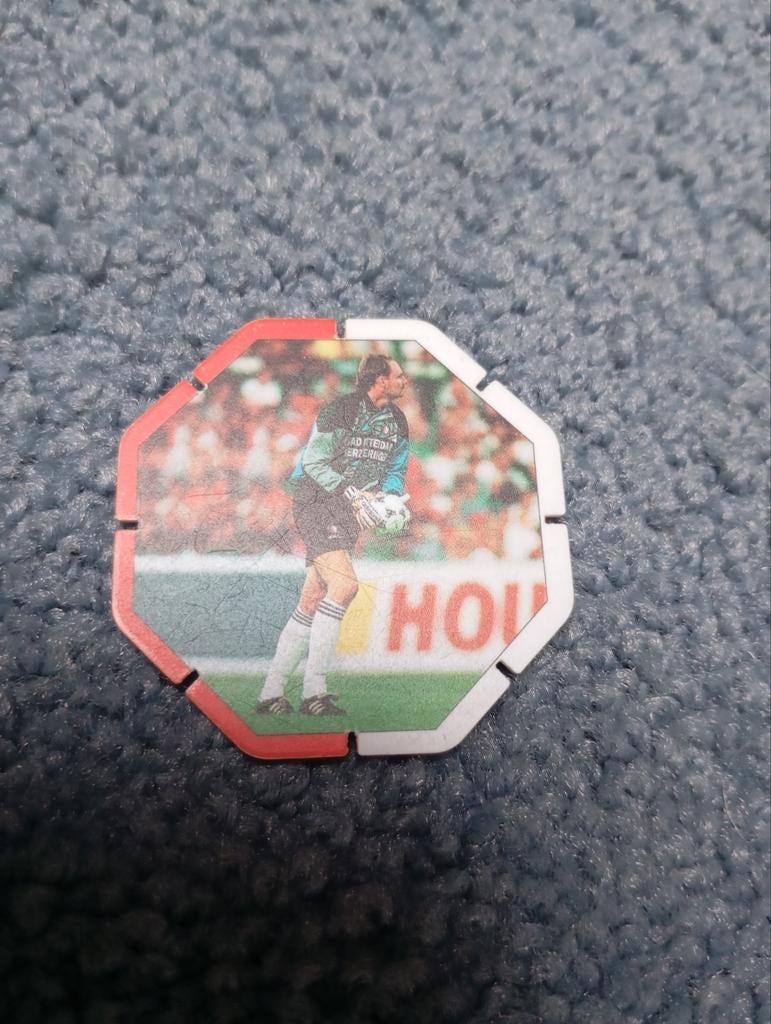 Voetbal  Ef de Goey Feijenoord Plaatje, Ophalen of Verzenden, Sport