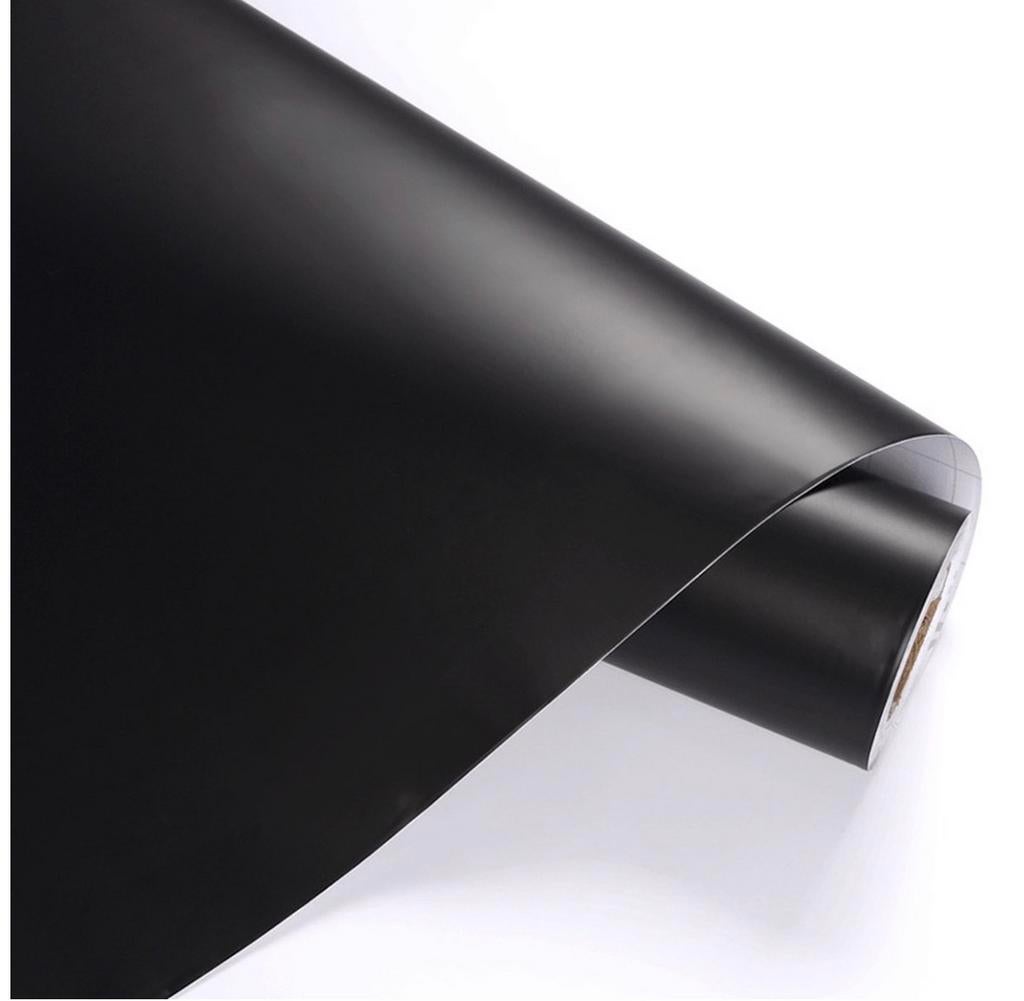 Zelfklevende wrapfolie - Mat zwart - 61,5x500 cm, Ophalen, Nieuw, Minder dan 5 m², Folie