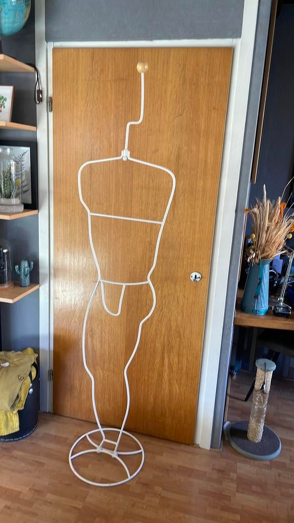 Vintage kledingrek heren voor Ikea van Ehlen Johanson., Ophalen of Verzenden, Gebruikt, Wandkapstok, Minder dan 100 cm