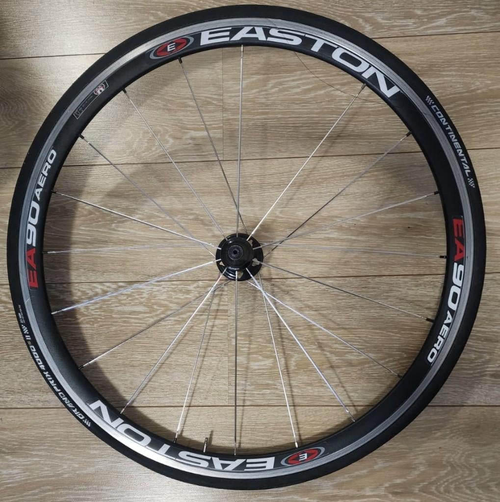 Easton EA90 aero bicycle wheel, rear wheel, Gebruikt, Racefiets, Easton, Ophalen