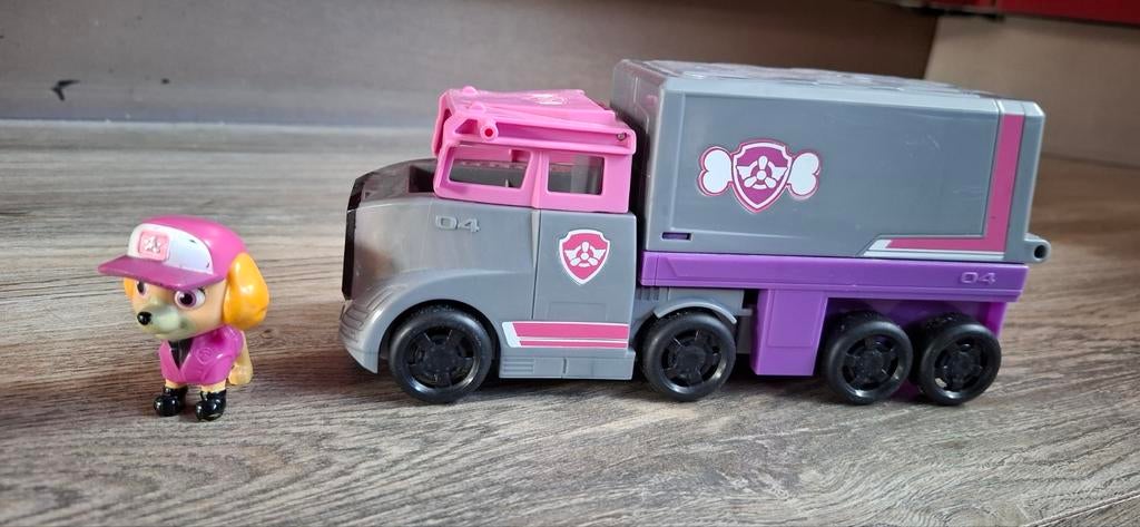 Paw Patrol, Skye vrachtwagen, Kinderen en Baby's, Speelgoed | Speelgoedvoertuigen, Ophalen, Gebruikt
