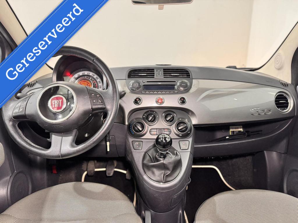 Fiat 500 1.2 Bicolore|AIRCO|BLUETOOTH|LICHTMETALENVELGEN, Euro 5, Gebruikt, 1242 cc, 4 cilinders