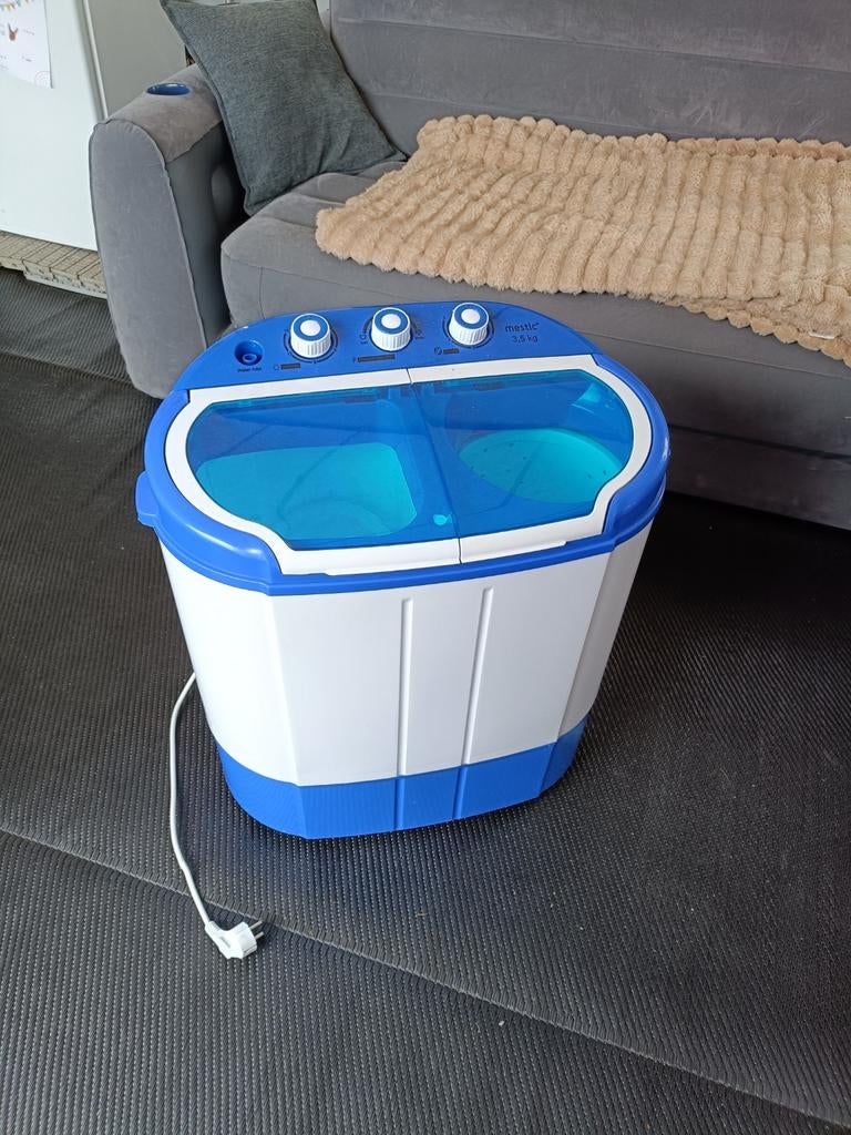 Mestic camping wasmachine MW-120, Minder dan 4 kg, Ophalen, Minder dan 1200 toeren, Minder dan 85 cm