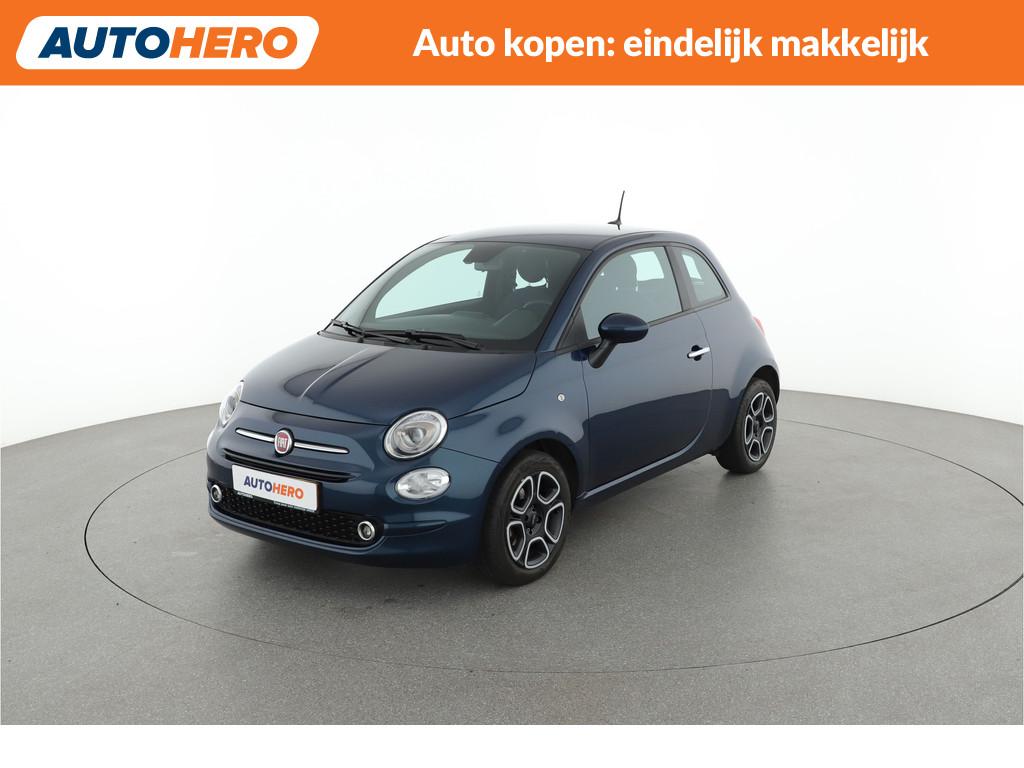 Fiat 500 1.0 Hybrid Club |WD61823| (bj 2023), Auto's, Stof, Met garantie (alle), Start-stop-systeem, Handgeschakeld