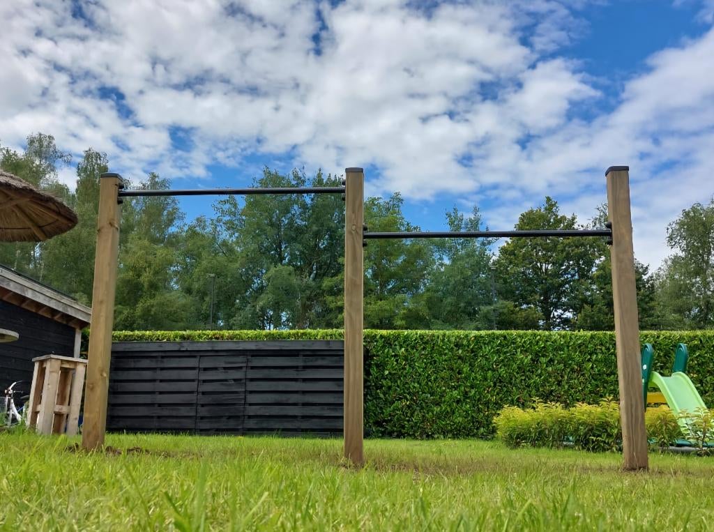 DUIKELREK DUBBEL kukelrek rekstok trapeze optrekstang, Ophalen, Nieuw, Overige typen