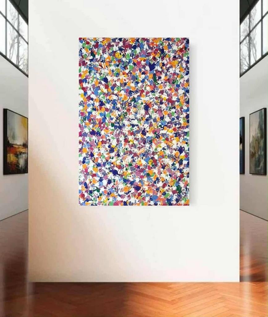 A SMILE  IN  YOUR  HAERT, Antiek en Kunst, Kunst | Schilderijen | Abstract, Ophalen