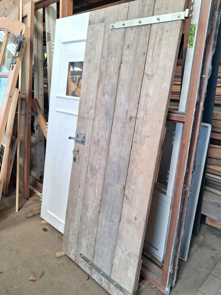 Schutting deur 79x199,5cm bxh, Ophalen, Hout, Minder dan 3 meter, 1 tot 2 meter