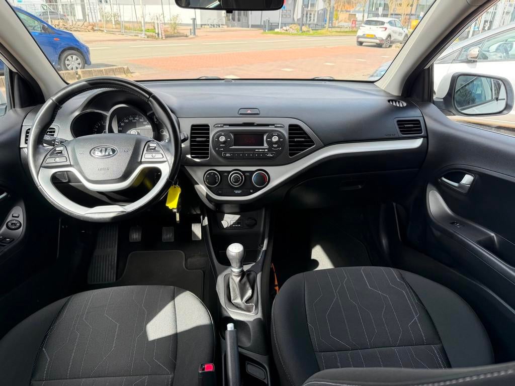 Kia Picanto 1.0 CVVT Design Edition Airco|Elektr pak|LED, Voorwielaandrijving, Euro 5, Stof, 400 kg