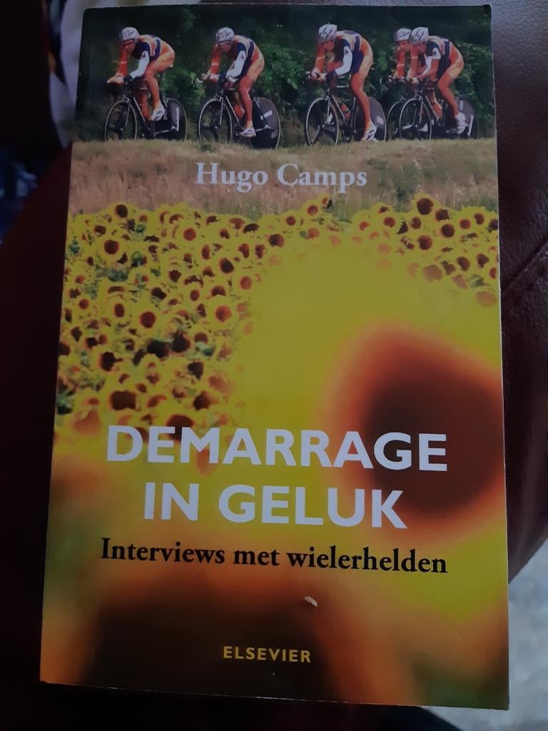 Boek Demarrage in geluk, Ophalen of Verzenden, Zo goed als nieuw, Hugo Camps, Lopen en Fietsen