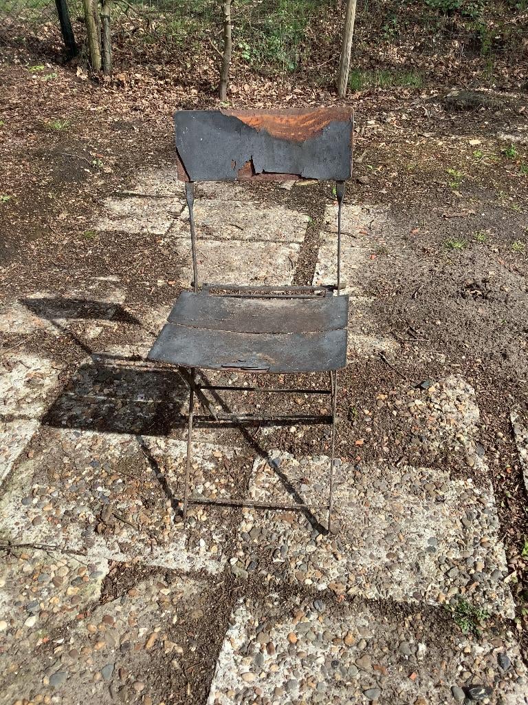 4 Bistro stoelen, Ophalen, Gebruikt, Overige kleuren, Vier