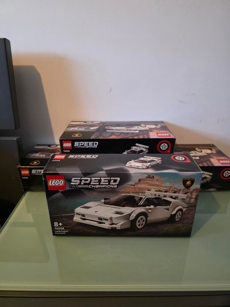 LEGO Speed Champions Lamborghini Countach 76908 - Nieuw, Kinderen en Baby's, Speelgoed | Duplo en Lego, Nieuw, Lego, Complete set