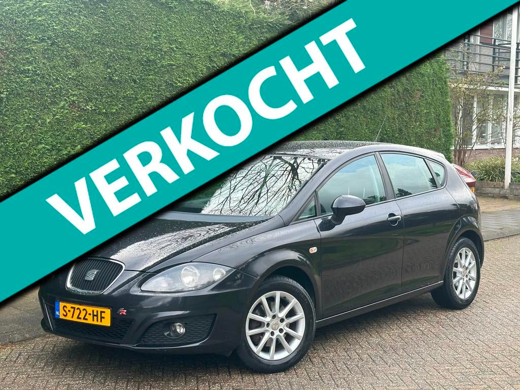 Seat Leon 1.4 TSI Businessline RIJDGOED/6BAK/AIRCO/APK 3-27, Gebruikt, 4 cilinders, Leon, Zwart