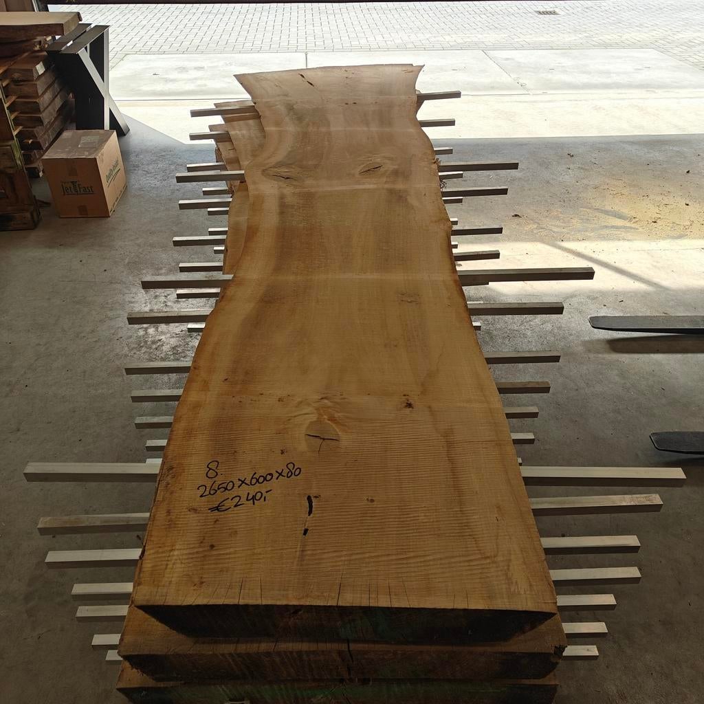 Populieren boomstam bladen. Gedroogd tafel of bar blad, Ophalen