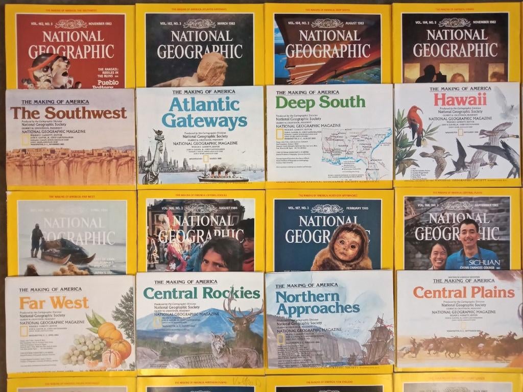 National Geographic The Making of America, Ophalen of Verzenden, Gelezen, Wetenschap en Natuur