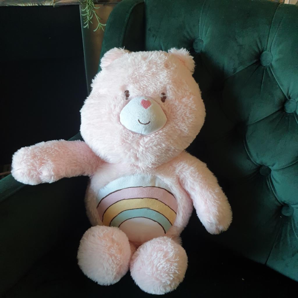 Lieve zachte roze Care Bears baby knuffel ca 50 cm 0604, Overige merken, -, Overige karakters, -