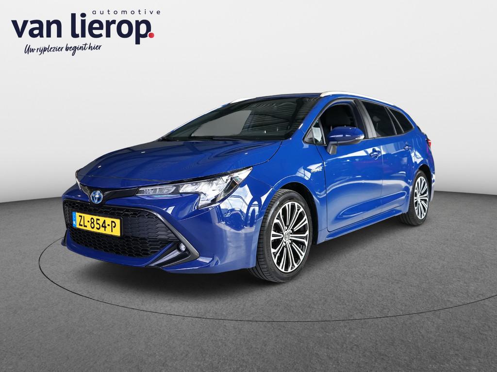 Toyota Corolla Touring Sports 1.8 Hybrid First Edition, Gebruikt, 4 cilinders, Blauw, Corolla