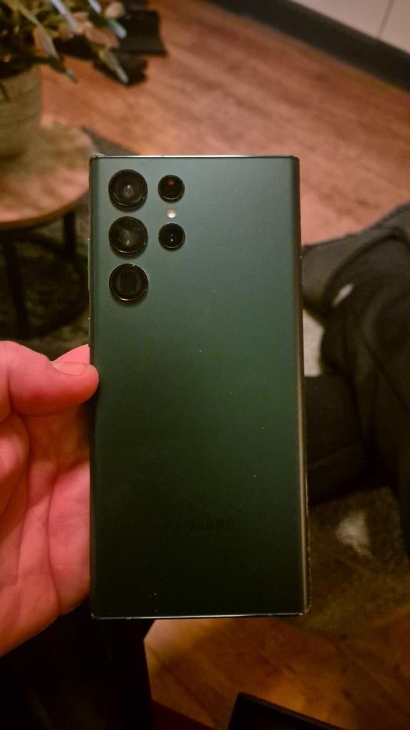 Samsung Galaxy S22 Ultra, 128 GB, Ophalen of Verzenden, Zwart, Galaxy S22