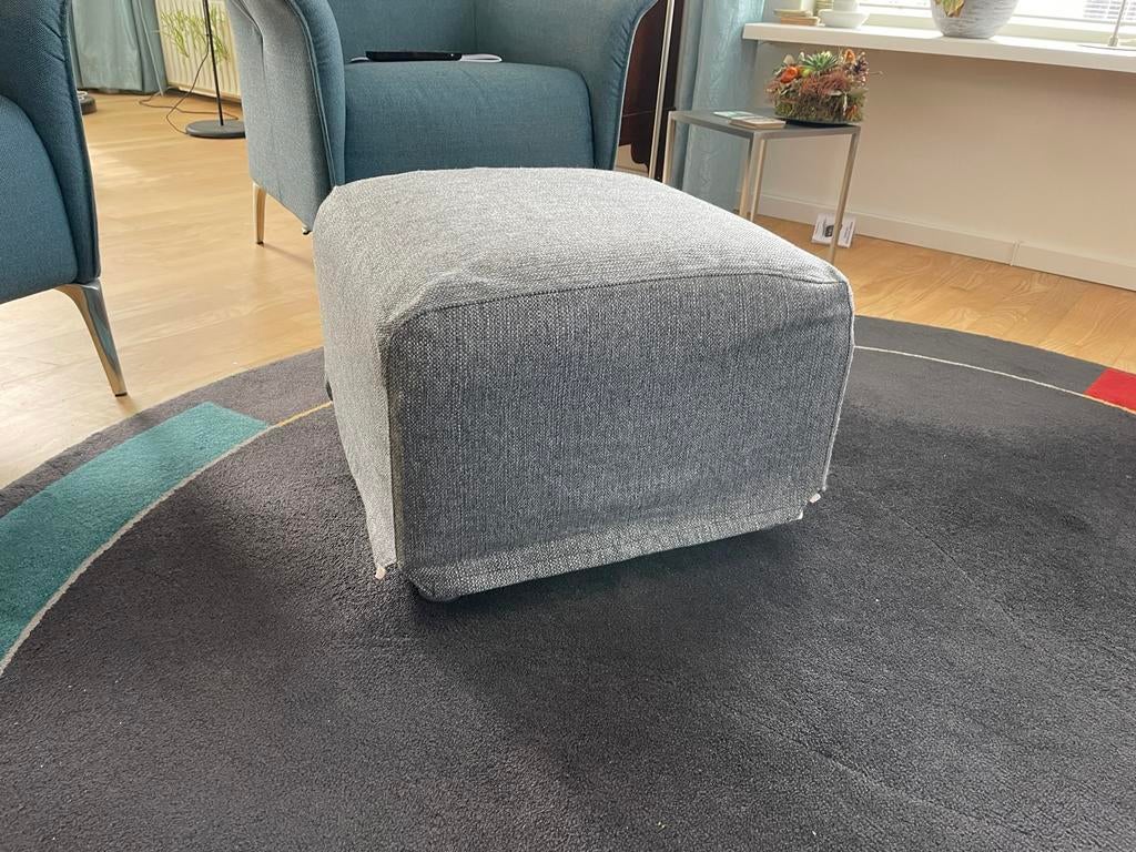 Hoes voor Ikea hocker, grijs., Overige materialen, 50 tot 75 cm, Ophalen of Verzenden, Zo goed als nieuw