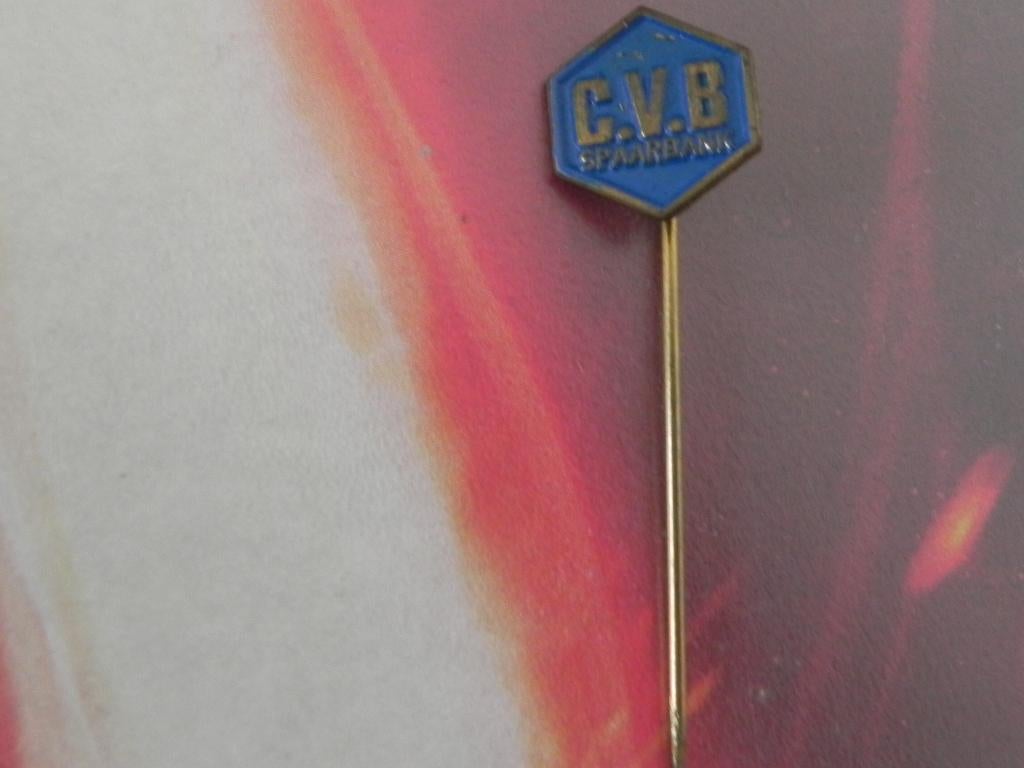 Speldje CVB Spaarbank, Ophalen of Verzenden, Gebruikt, Overige onderwerpen, Speldje of Pin